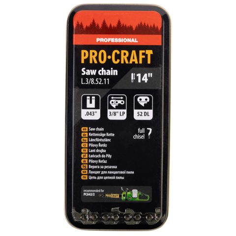 Ланцюг для ланцюгової пили Procraft L-3/8-52.11