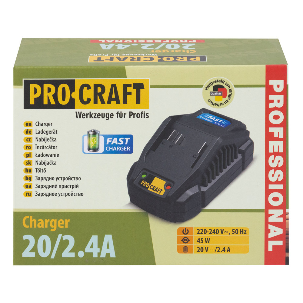 Зарядний пристрій Procraft Charger20/2.4 А - Зображення 6