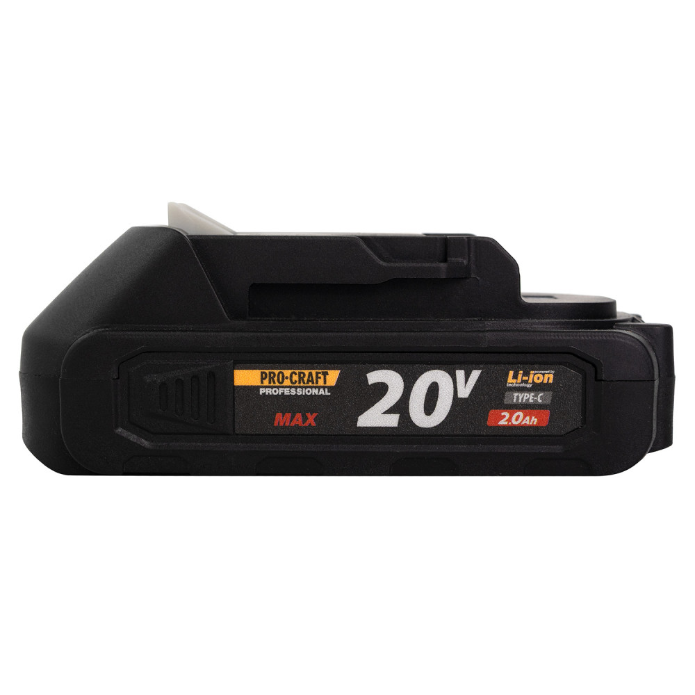 Акумуляторна батарея Procraft Battery20/2C 2 Аг Type-C - Зображення 2