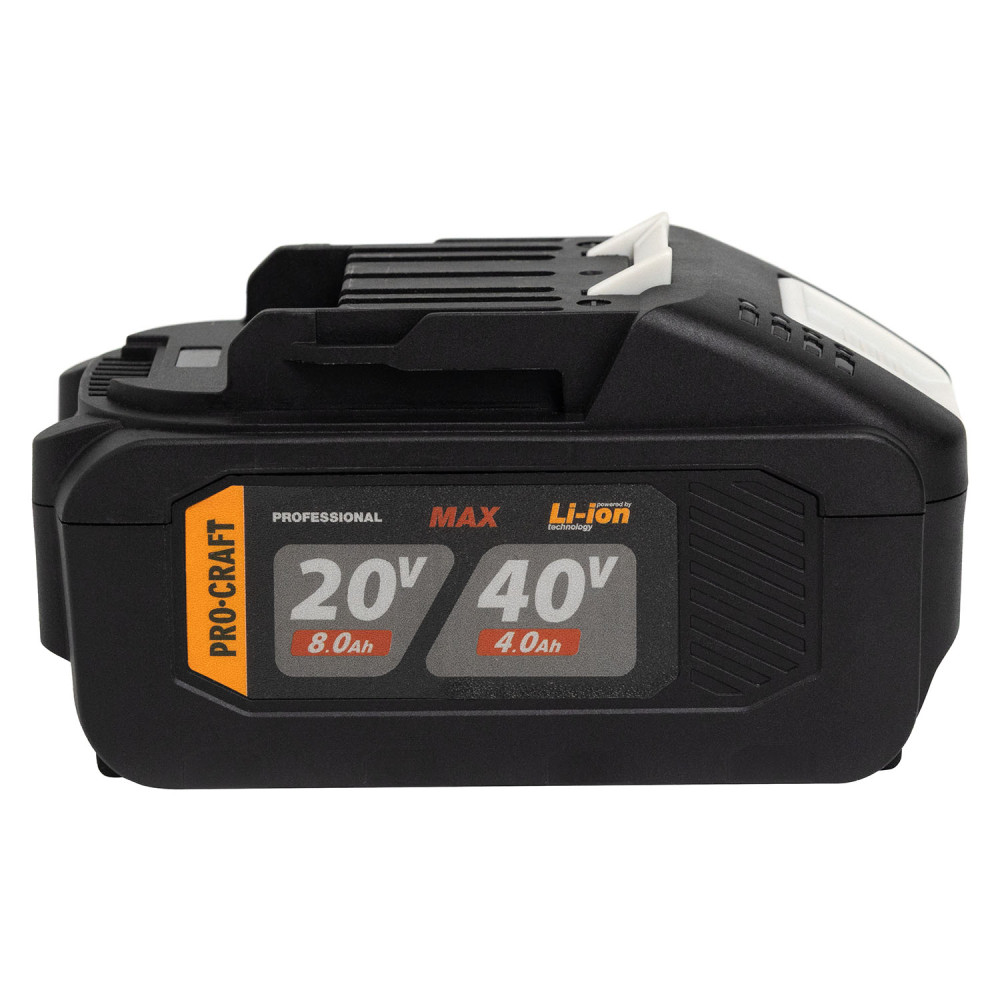 Акумуляторна батарея Procraft Battery20/40 (20В 8Аг, 40В 4Аг) - Зображення 5