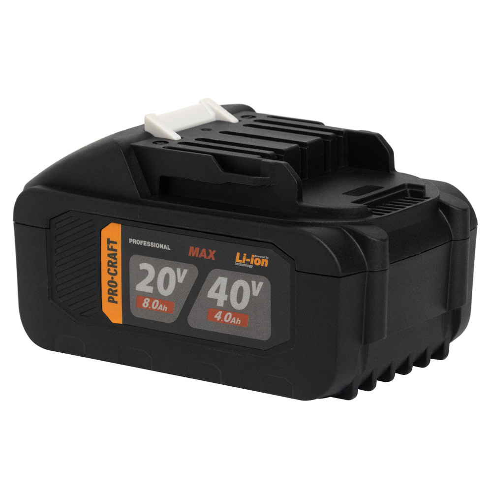 Акумуляторна батарея Procraft Battery20/40 (20В 8Аг, 40В 4Аг) - Зображення 7