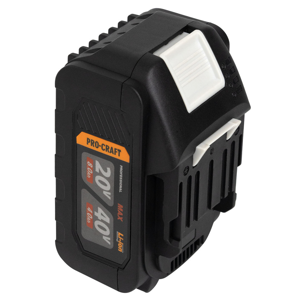 Акумуляторна батарея Procraft Battery20/40 (20В 8Аг, 40В 4Аг) - Зображення 8