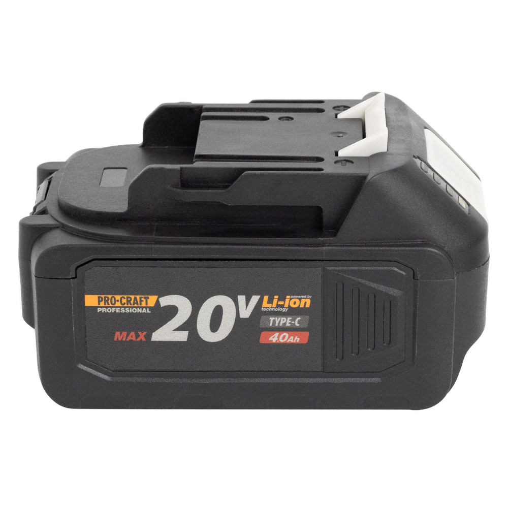 Акумуляторна батарея Procraft Battery20/4С 4 Аг Type-C - Зображення 10