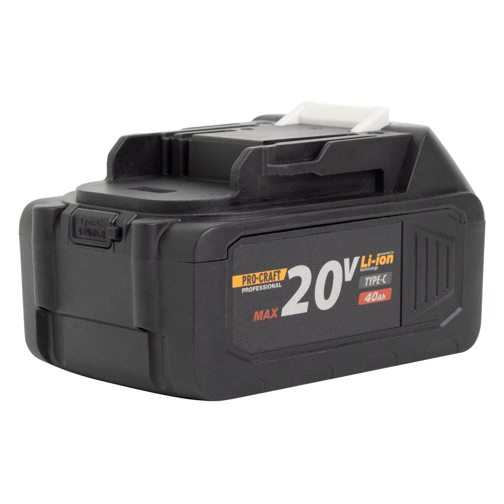 Акумуляторна батарея Procraft Battery20/4С 4 Аг Type-C - Зображення 11