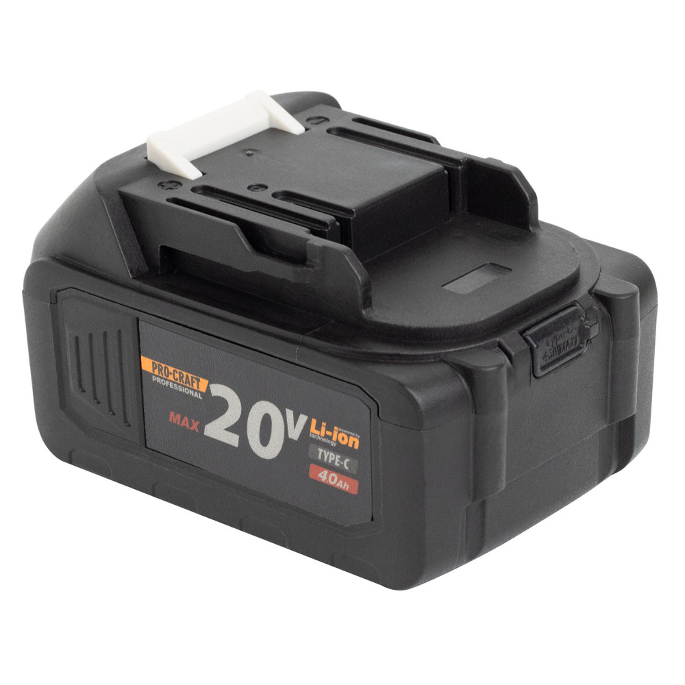 Акумуляторна батарея Procraft Battery20/4С 4 Аг Type-C - Зображення 15