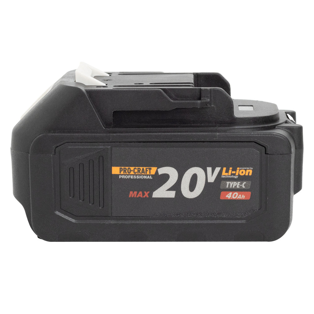 Акумуляторна батарея Procraft Battery20/4С 4 Аг Type-C - Зображення 2