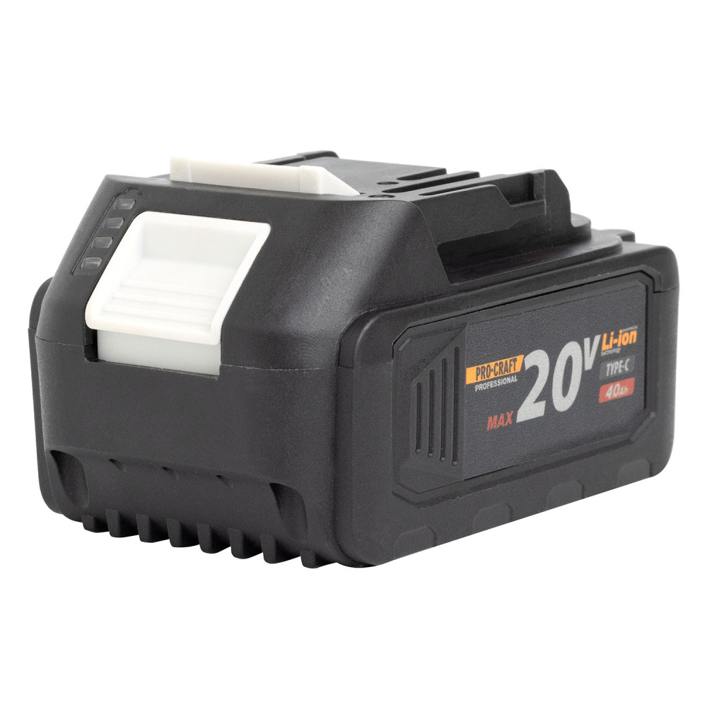 Акумуляторна батарея Procraft Battery20/4С 4 Аг Type-C - Зображення 4