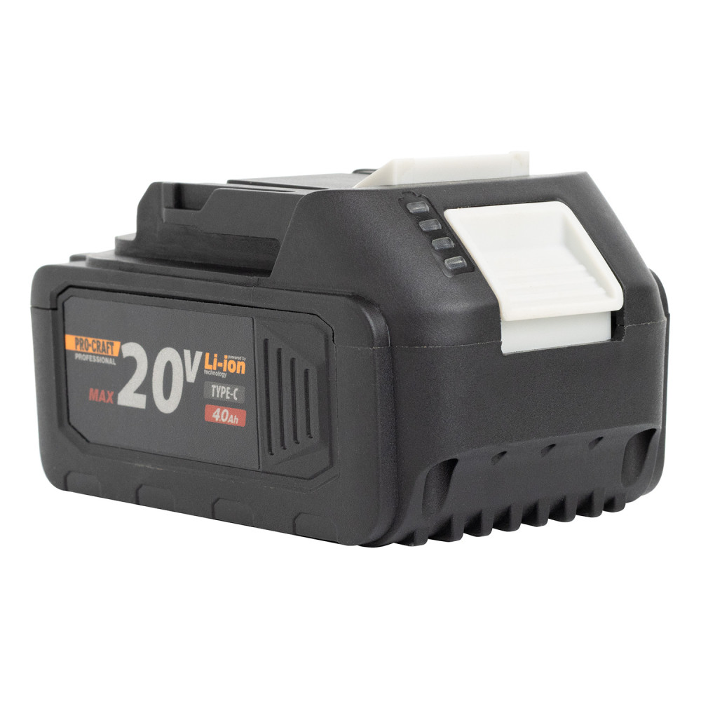 Акумуляторна батарея Procraft Battery20/4С 4 Аг Type-C - Зображення 8