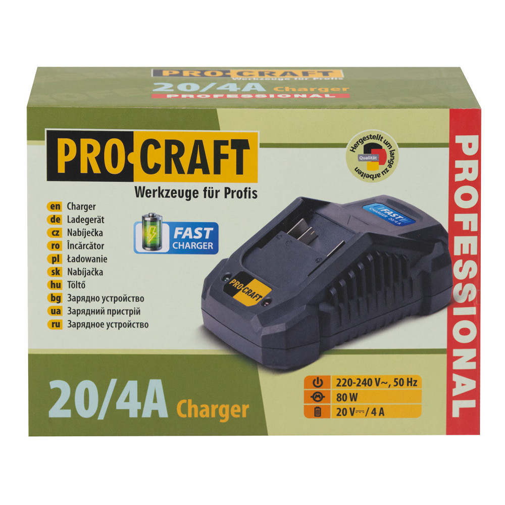 Зарядний пристрій Procraft Charger20/4 А - Зображення 6