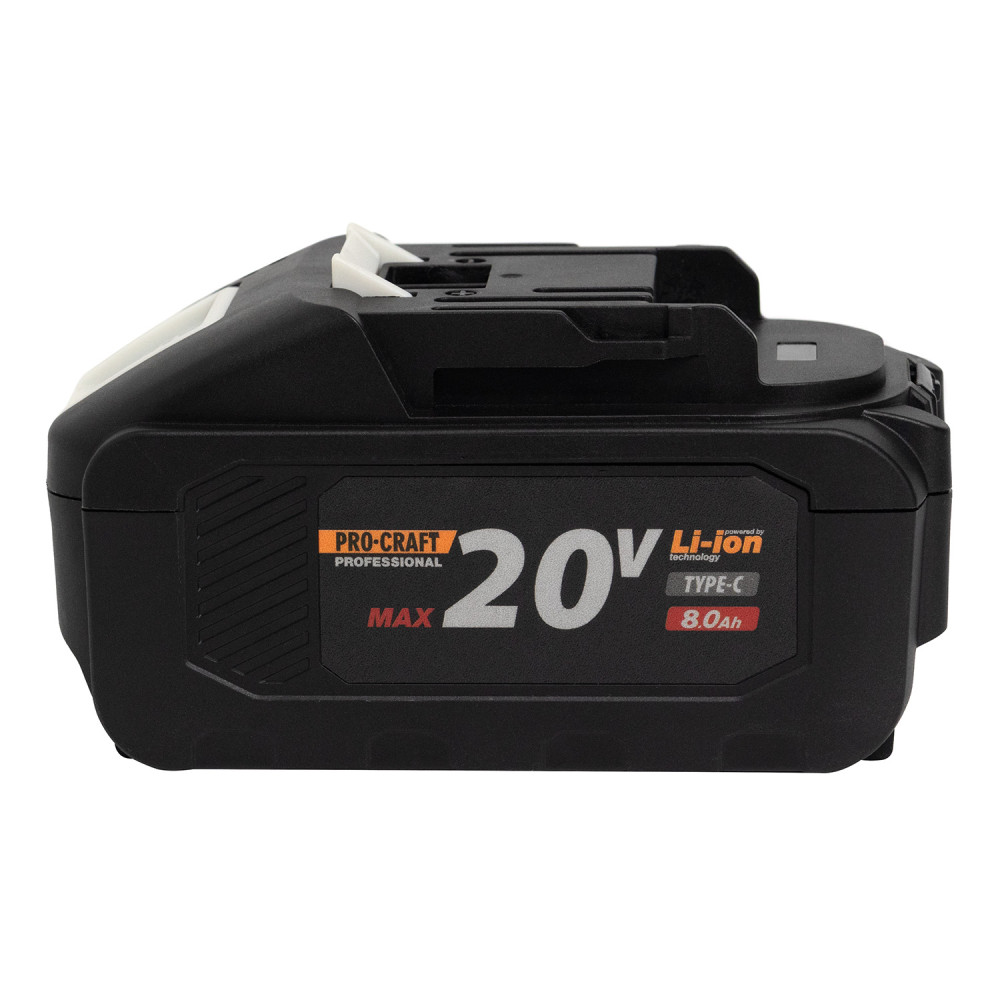 Акумуляторна батарея Procraft Battery20/8C 8 Аг Type-C - Зображення 2