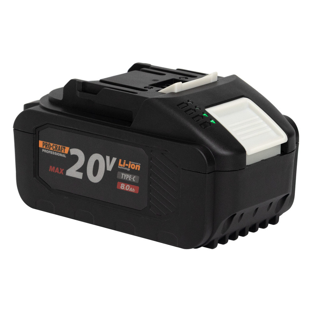 Акумуляторна батарея Procraft Battery20/8C 8 Аг Type-C - Зображення 3