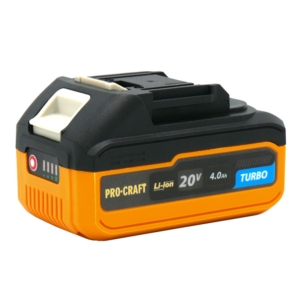 Акумуляторна батарея Procraft Battery20/4 Turbo (20В, 4Аг) - Зображення 3