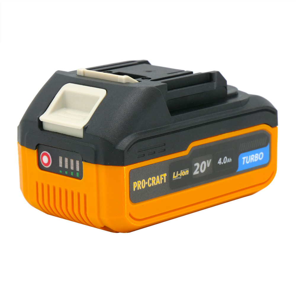 Акумуляторна батарея Procraft Battery20/4 Turbo (20В, 4Аг) - Зображення 2