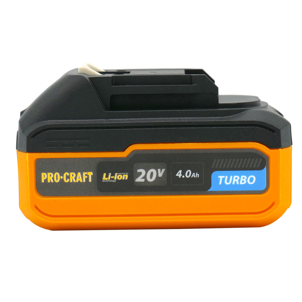 Акумуляторна батарея Procraft Battery20/4 Turbo (20В, 4Аг) - Зображення 4