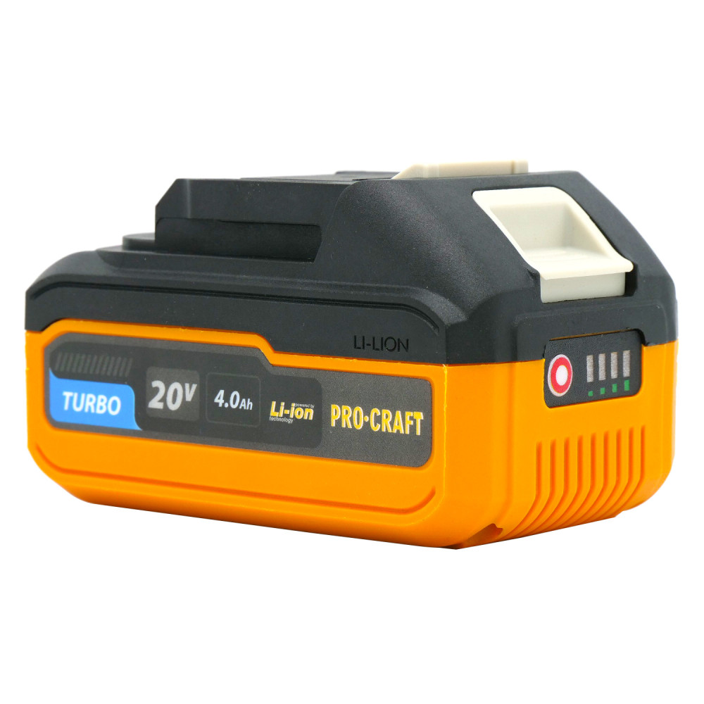 Акумуляторна батарея Procraft Battery20/4 Turbo (20В, 4Аг) - Зображення 8