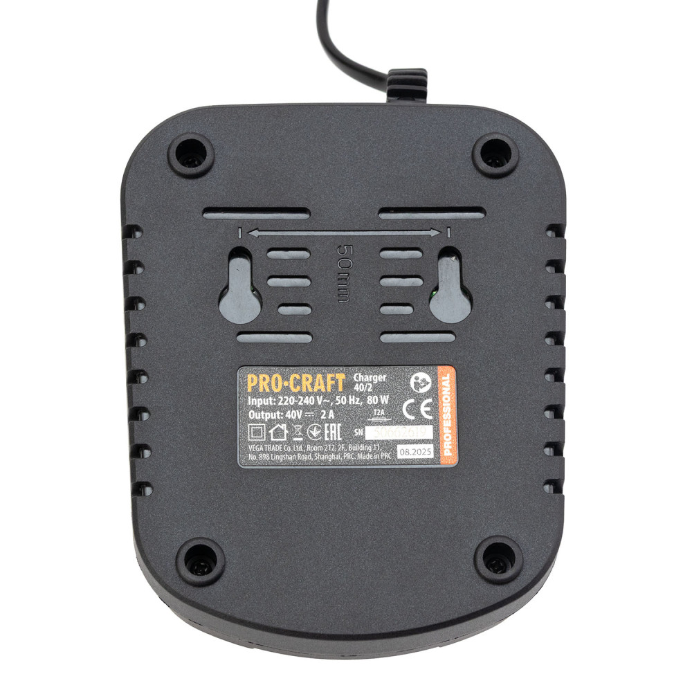 Зарядний пристрій Procraft Charger40/2A (під акб 20/40) - Зображення 3