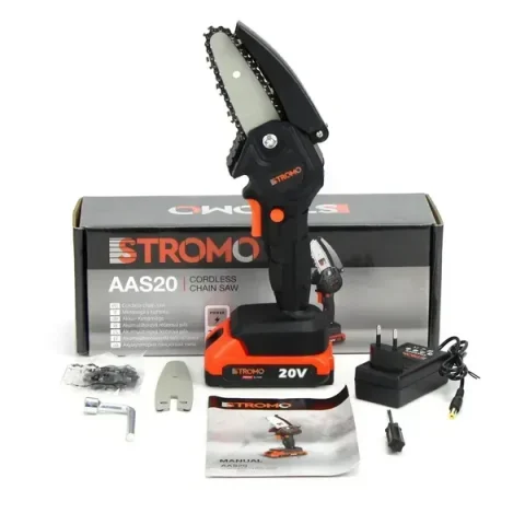 Акумуляторна мініпилка Stromo AAS20, 20 В, шина 10 см