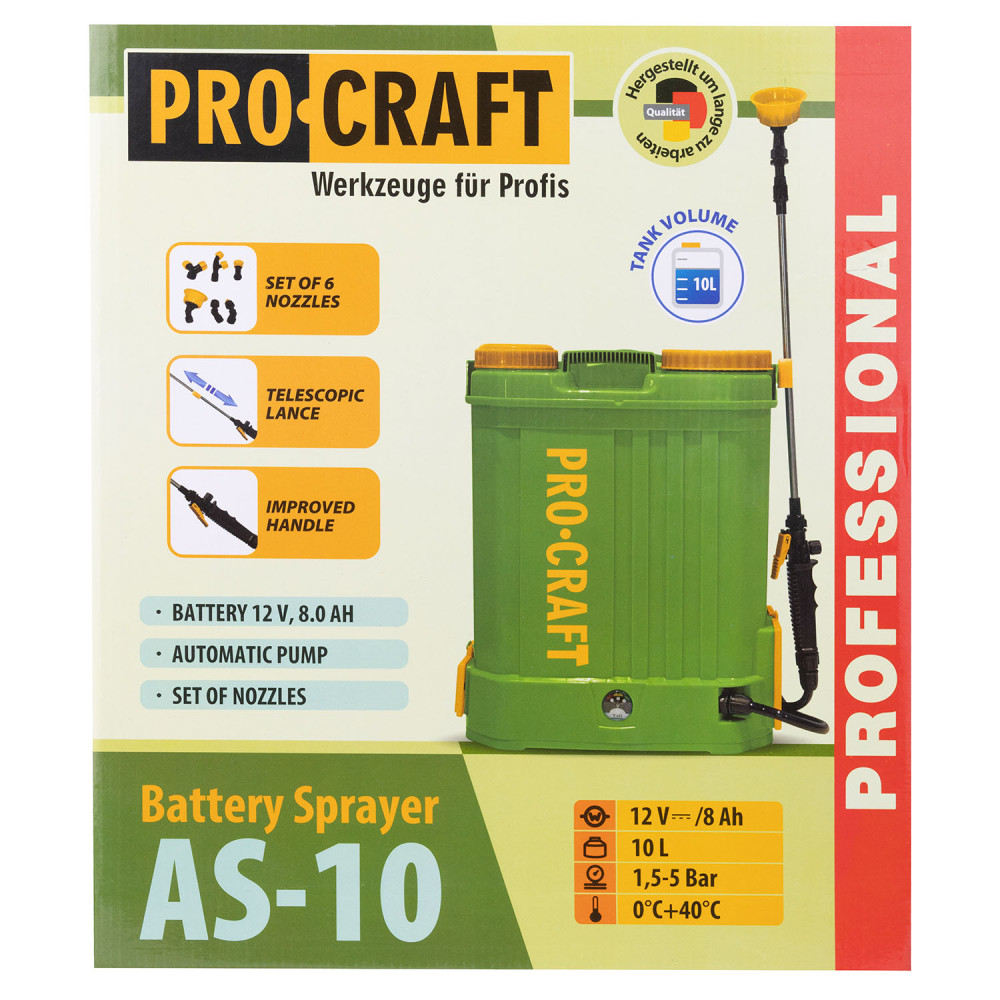 Обприскувач Procraft AS10 - Зображення 23