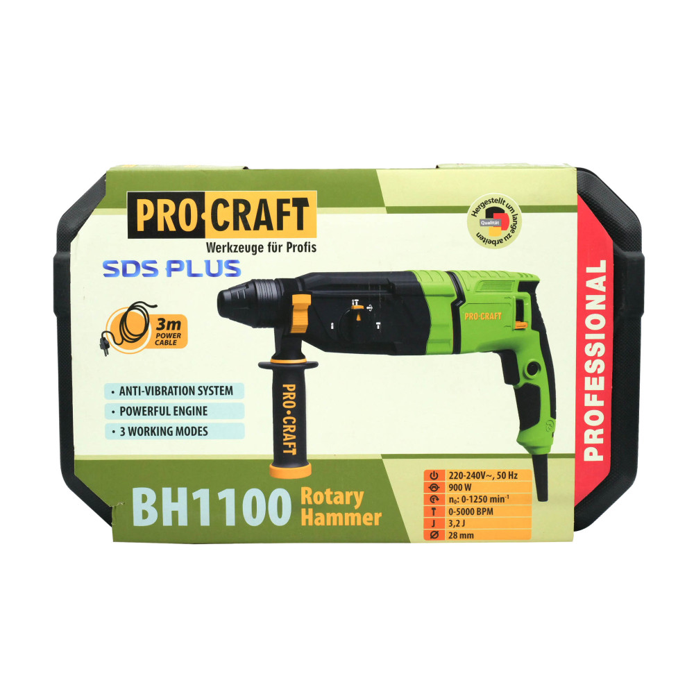 Перфоратор Procraft BH1100 - Зображення 11