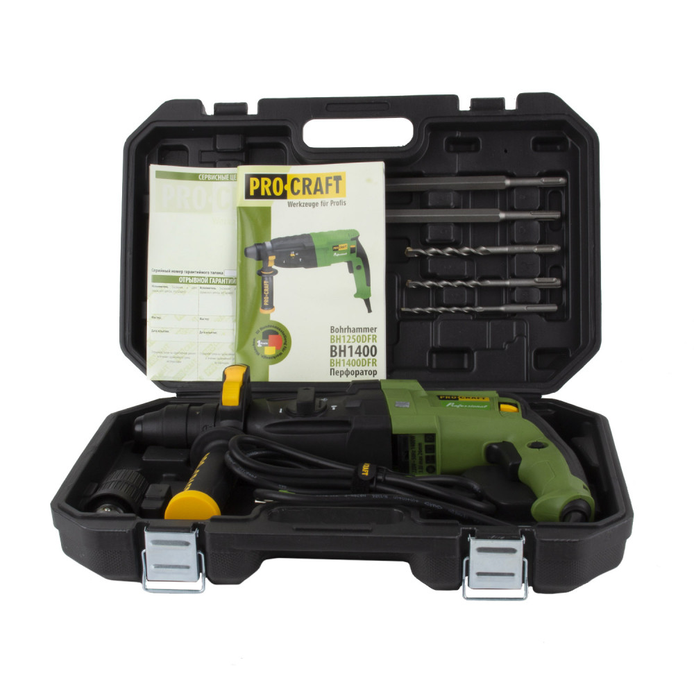 Перфоратор Procraft BH1400DFR - Зображення 8