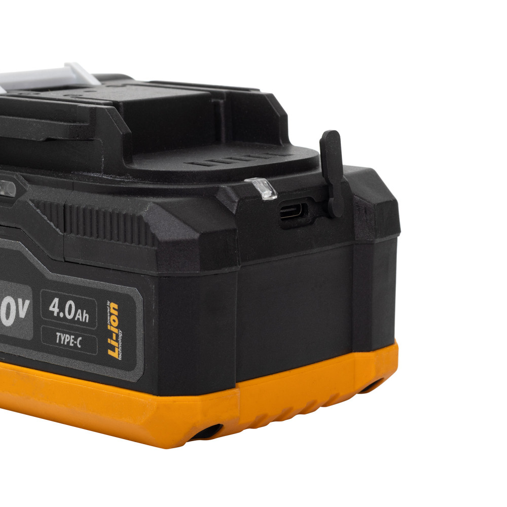Акумуляторна батарея Procraft Battery20/4 industrial (20В, 4Аг) Type-c - Зображення 13