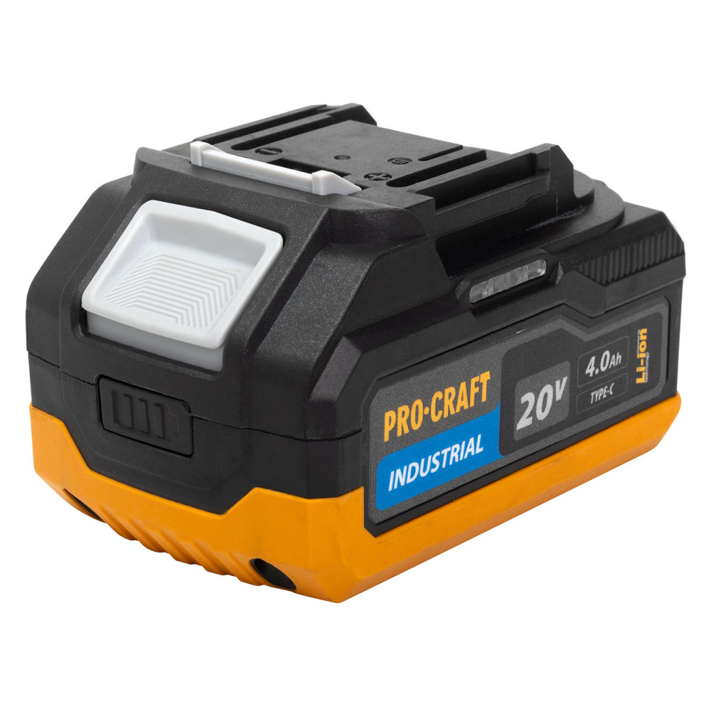Акумуляторна батарея Procraft Battery20/4 industrial (20В, 4Аг) Type-c - Зображення 15