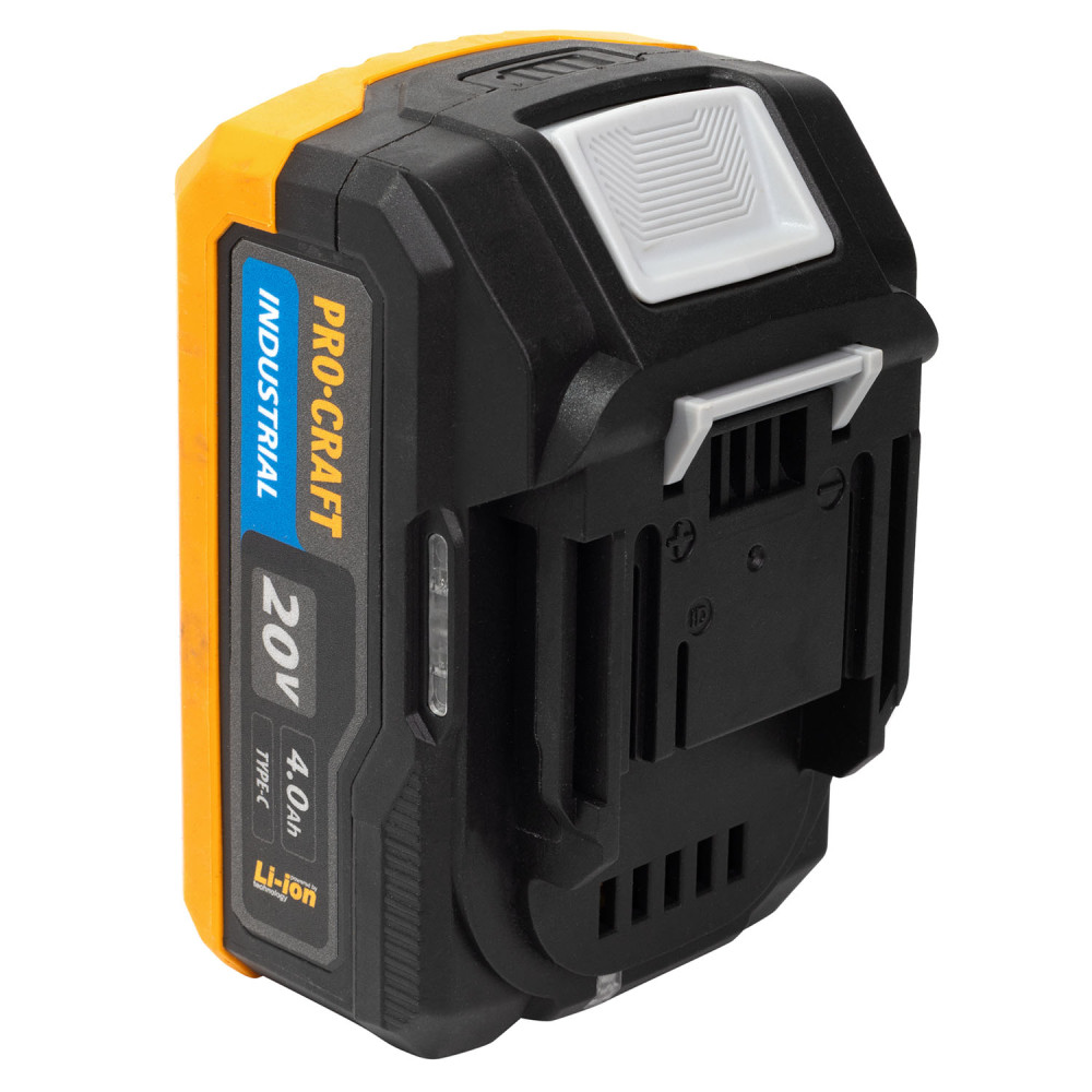 Акумуляторна батарея Procraft Battery20/4 industrial (20В, 4Аг) Type-c - Зображення 22