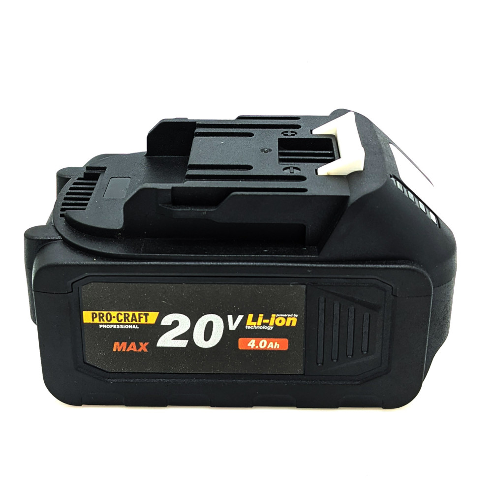 Акумуляторна батарея Procraft Battery20/4 (20В, 4Аг) - Зображення 2