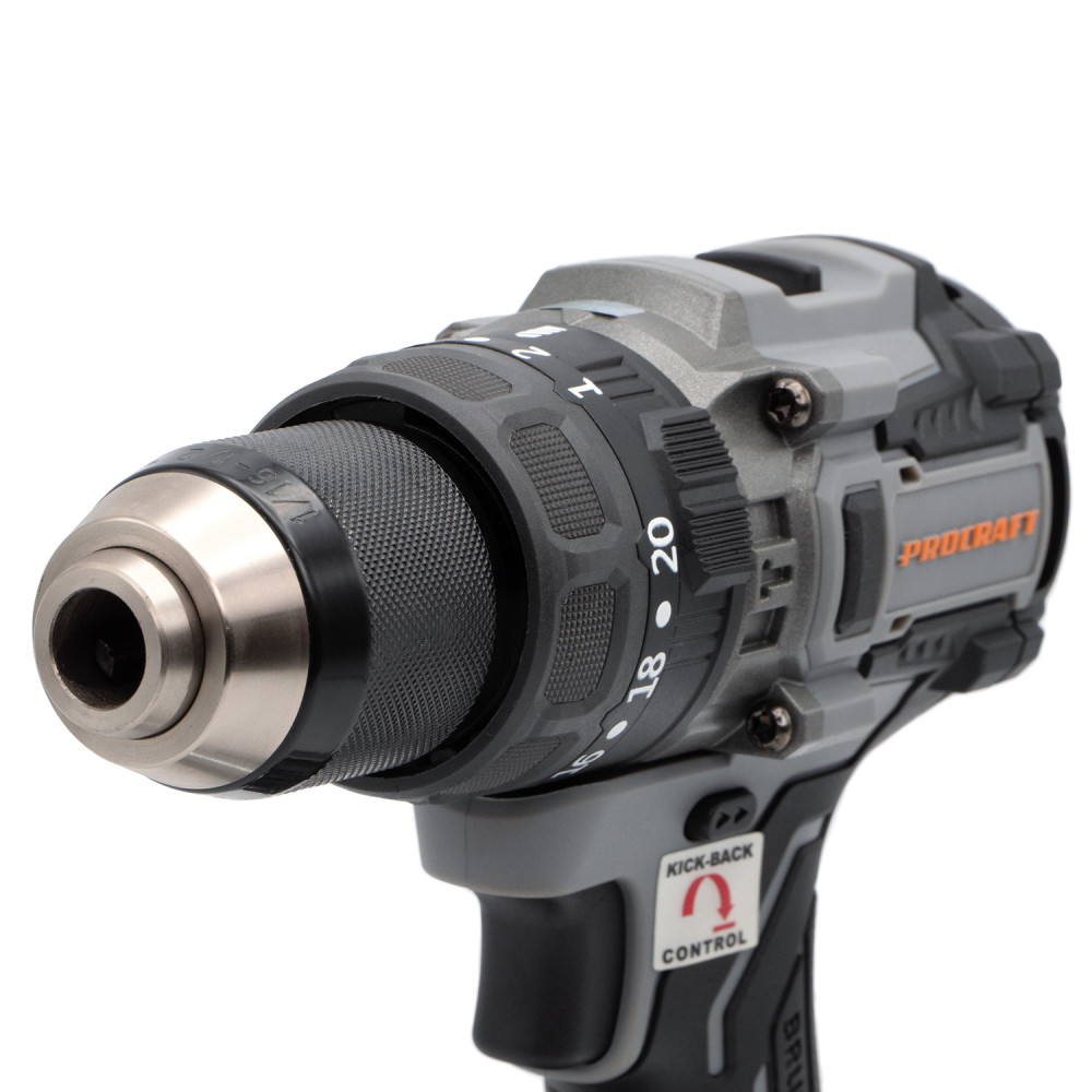 Шуруповерт Procraft industrial CD20B (з 1 акб та зп) - Зображення 17