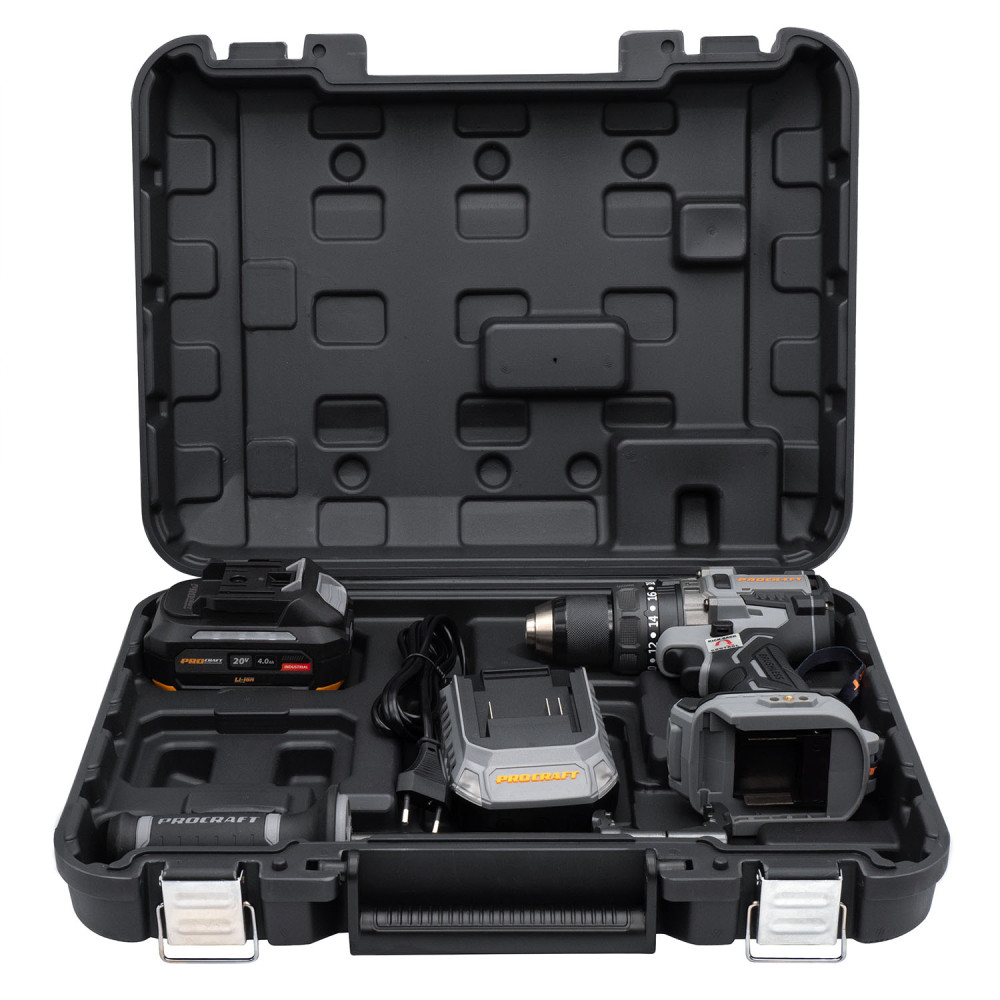 Шуруповерт Procraft industrial CD20B (з 1 акб та зп) - Зображення 22