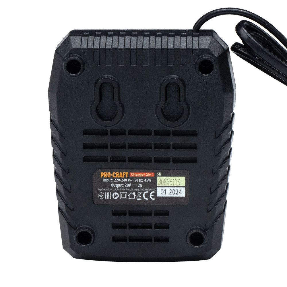 Зарядний пристрій Procraft Charger20/1 - Зображення 7