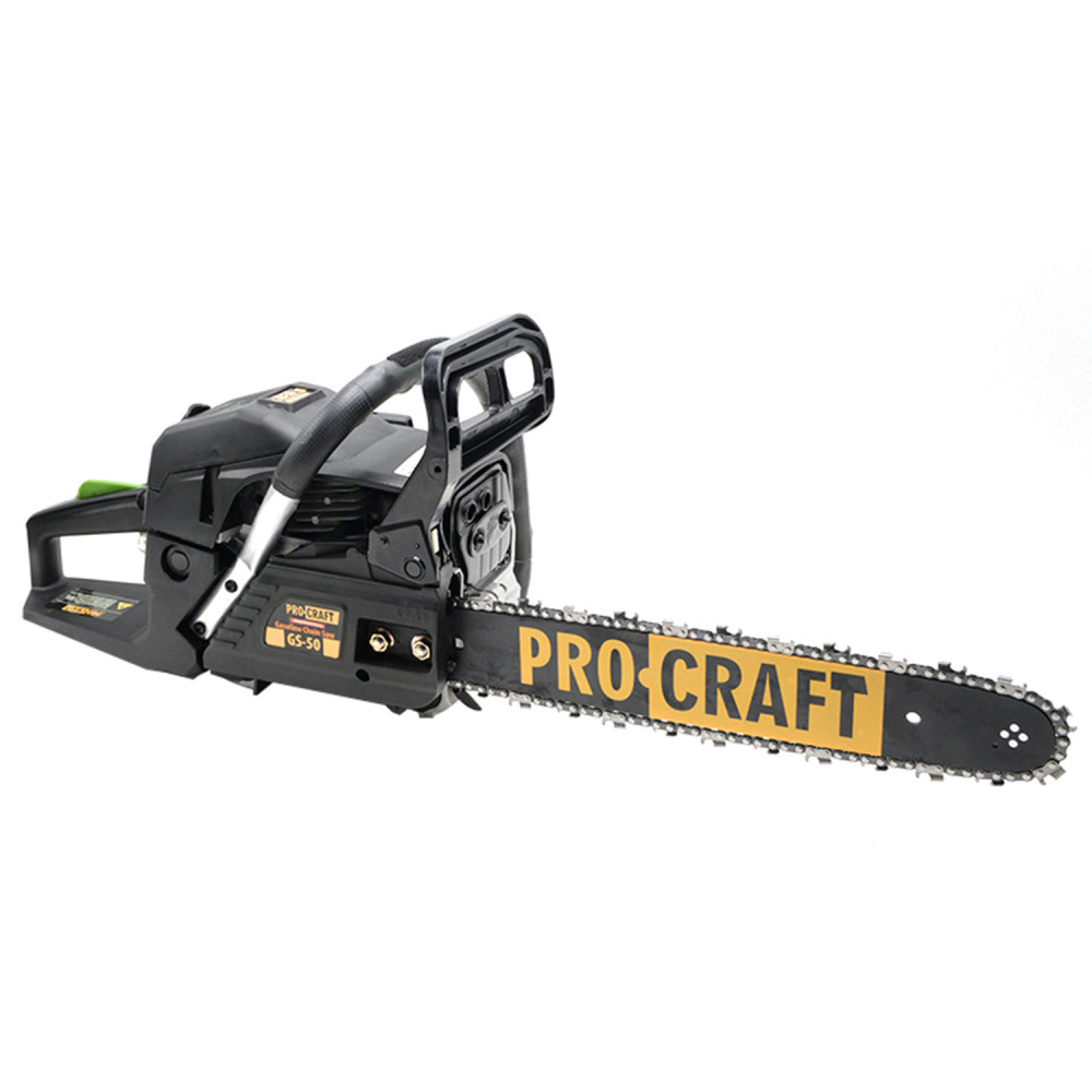 Бензопила Procraft GS50/2 (2 шина, 2 ланцюг - 40, 45) - Зображення 2