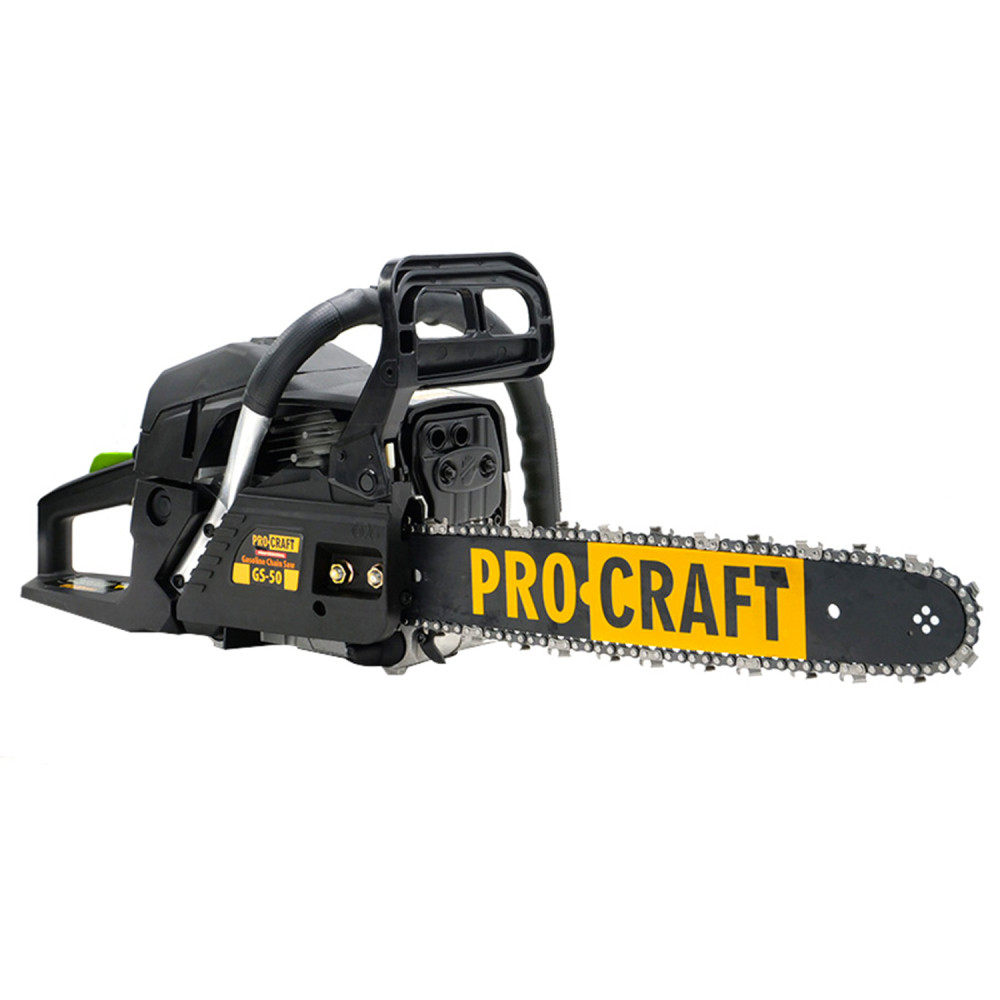 Бензопила Procraft GS50/2 (2 шина, 2 ланцюг - 40, 45) - Зображення 4