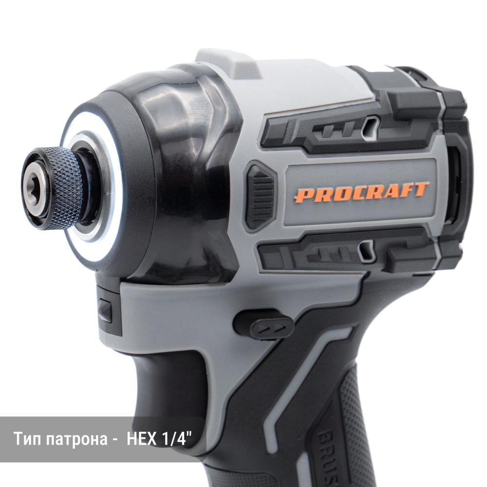 Акумуляторний гвинтоверт Procraft Industrial ID20A (без акб та зп) - Зображення 4
