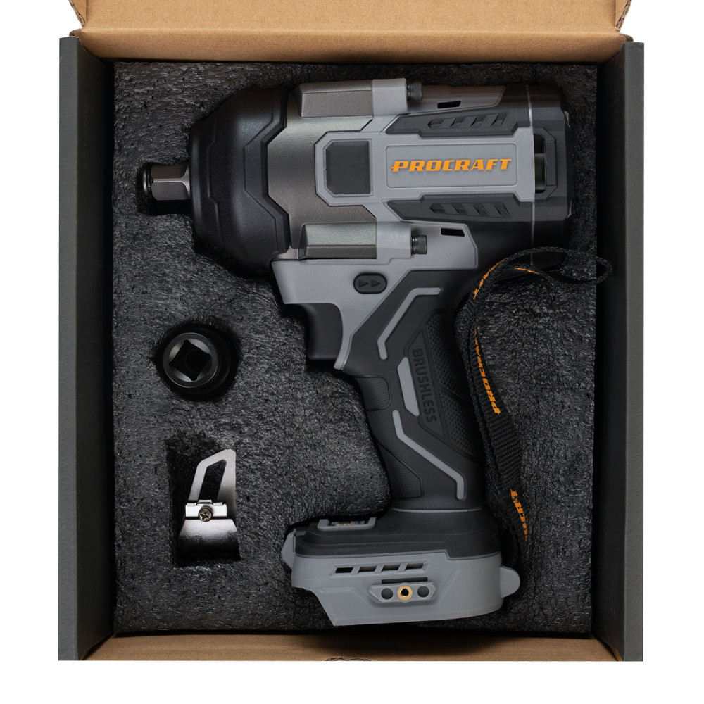 Акумуляторний гайковерт Procraft industrial IW1200A (без акб та зп) - Зображення 15