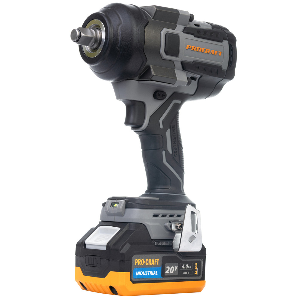 Акумуляторний гайковерт Procraft industrial IW1200A (без акб та зп) - Зображення 8
