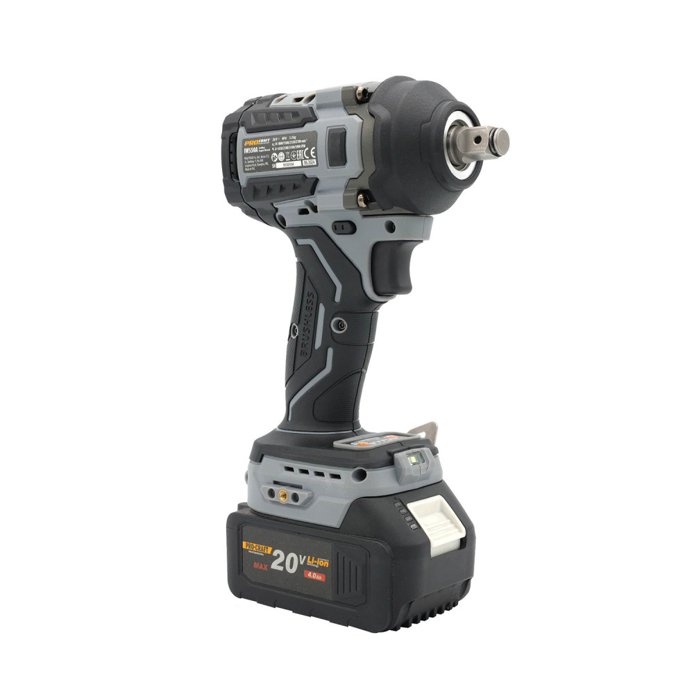 Акумуляторний гайковерт Procraft industrial IW550A (без акб та зп) - Зображення 4