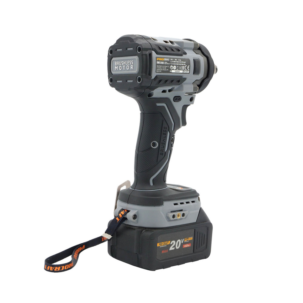 Акумуляторний гайковерт Procraft industrial IW550A (без акб та зп) - Зображення 6