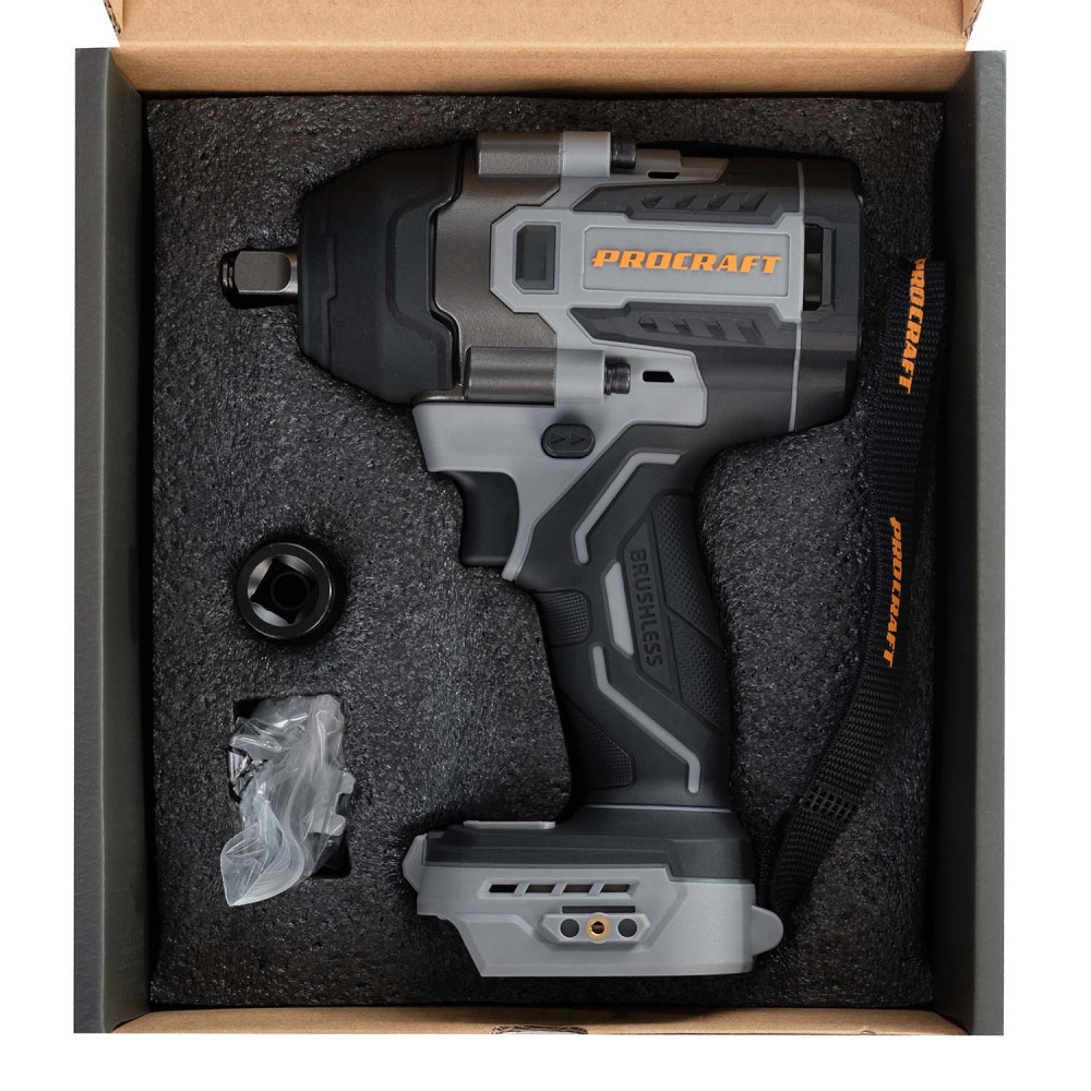 Акумуляторний гайковерт Procraft industrial IW850A (без акб та зп) - Зображення 13