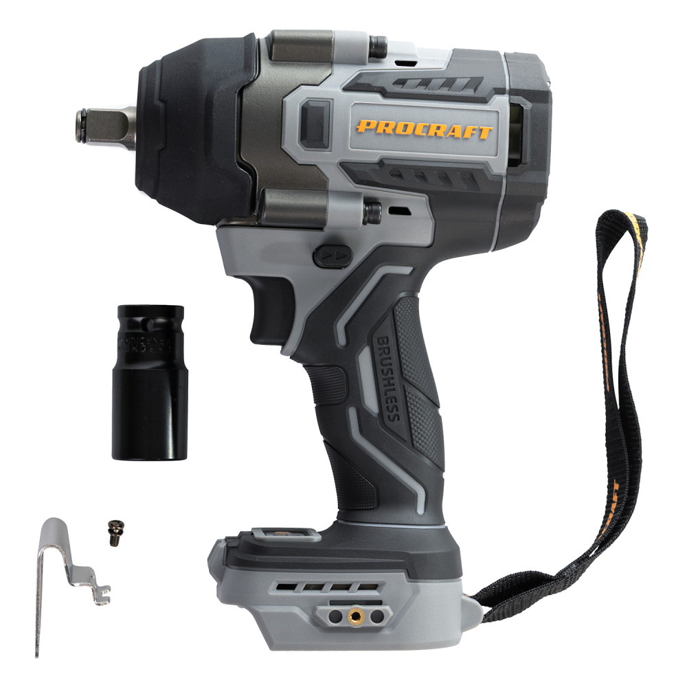 Акумуляторний гайковерт Procraft industrial IW850A (без акб та зп) - Зображення 12