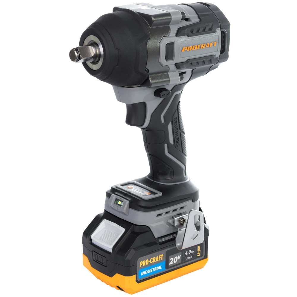 Акумуляторний гайковерт Procraft industrial IW850A (без акб та зп) - Зображення 9