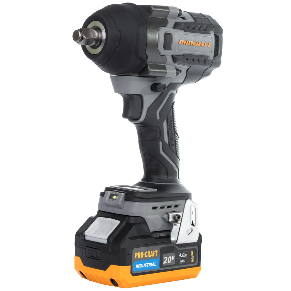 Акумуляторний гайковерт Procraft industrial IW850A (без акб та зп) - Зображення 5
