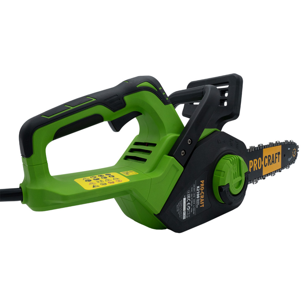 Ланцюгова безщіткова пила Procraft K2100 бічна - Зображення 4