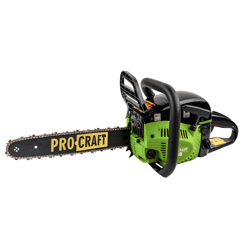 Бензопила Procraft K450 (Шина+ланцюг 45, шина+ланцюг 40) - Зображення 2