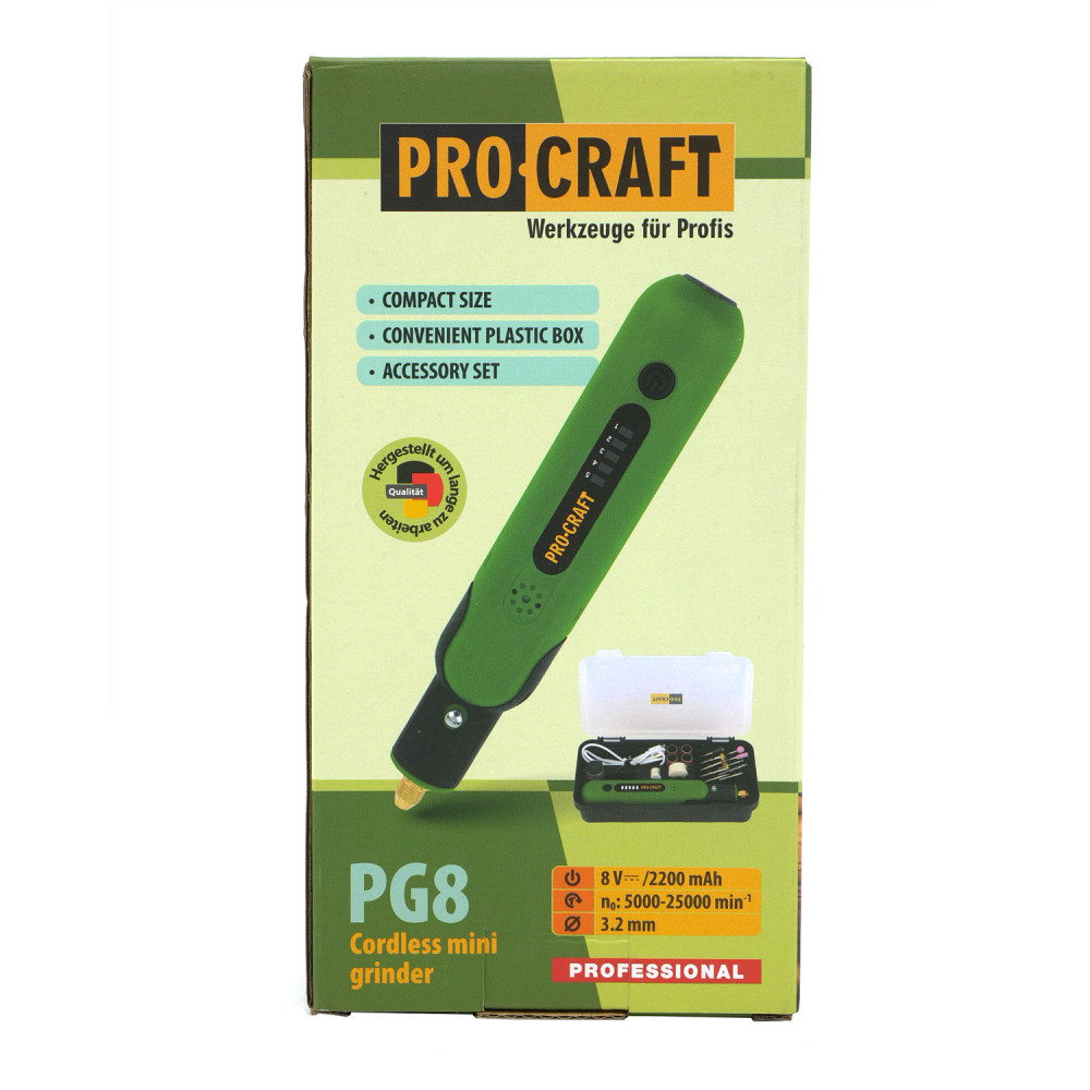 Акумуляторна гравіювальна машина Procraft PG8 - Зображення 8