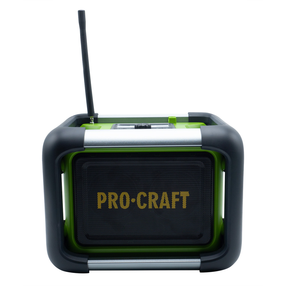 Акумуляторний радіоприймач Procraft PJS20 (Без акб та зп) - Зображення 11