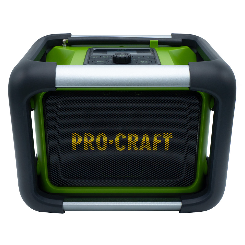 Акумуляторний радіоприймач Procraft PJS20 (Без акб та зп) - Зображення 2