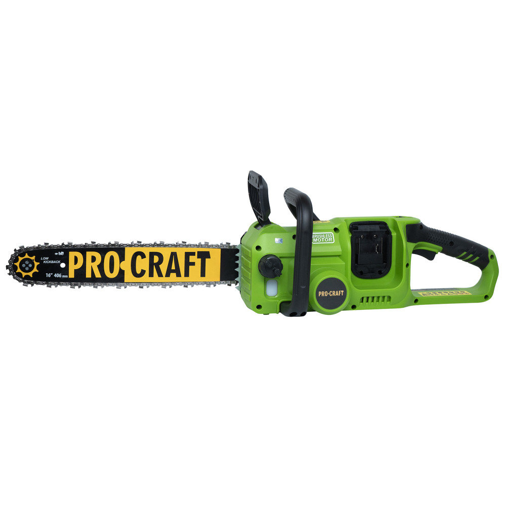 Акумуляторна ланцюгова пила Procraft PCA42/2 (Без АКБ та ЗП) - Зображення 6