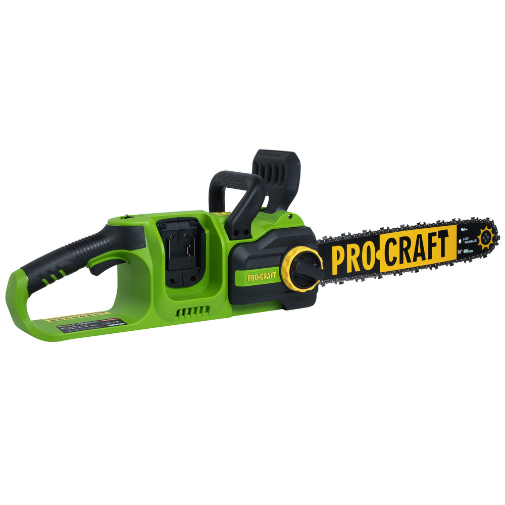 Акумуляторна ланцюгова пила Procraft PCA42/2 (Без АКБ та ЗП) - Зображення 8
