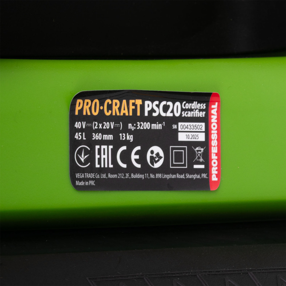 Акумуляторний скарифікатор Procraft PSC20 (без акб та зп) - Зображення 26